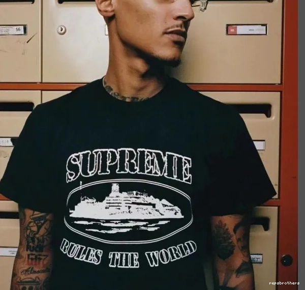 L FW23 Printed Short M Devil's TEE THE Island S TEE XL CORTEIZ Black WORLD Sleeve RULE 0721